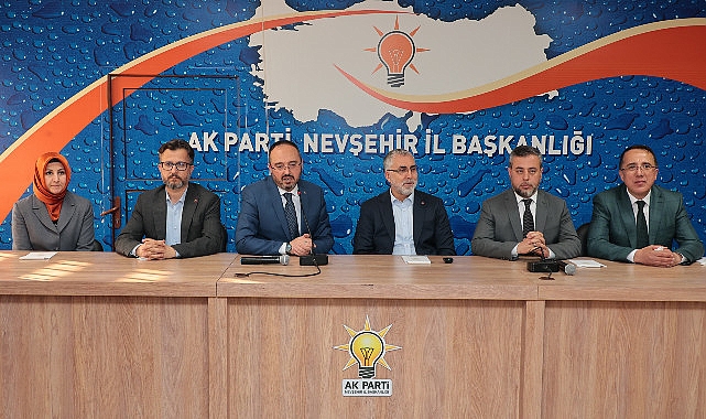Çalışma ve Sosyal Güvenlik Bakanı Vedat Işıkhan Nevşehir'de