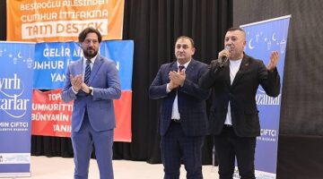 Çayırova'da Cumhur İttifakı'na destek artıyor