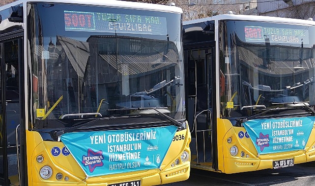 İstanbul'un Efsane Hattına 5 Yeni Otobüs Daha