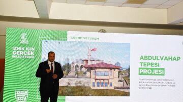 İznik Belediye Başkanı ve Cumhur İttifakı Belediye Başkan Adayı Kağan Mehmet Usta muhteşem bir proje lansmanı gerçekleştirdi