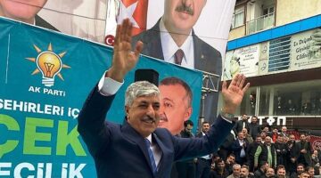 Ömeroğlu sevgisi alana sığmadı; AK Parti Dilovası'nda büyük coşku