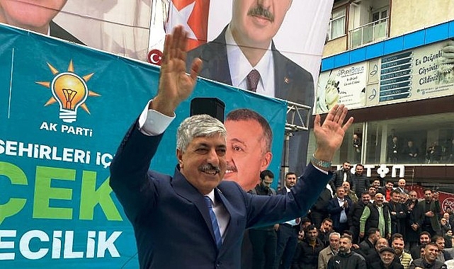 Ömeroğlu sevgisi alana sığmadı; AK Parti Dilovası'nda büyük coşku