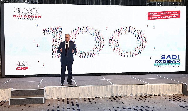 Şadi Özdemir  “100 Güldüren Projelerini" açıkladı