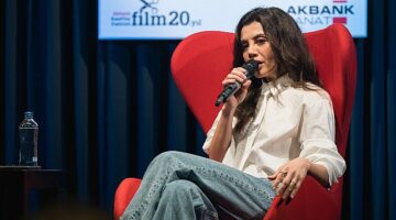 20. Akbank Kısa Film Festivali'nde Gökçe Bahadır söyleşisine sinemaseverlerden yoğun ilgi