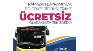 Aydın Büyükşehir Belediye Başkanı Özlem Çerçioğlu, Ramazan Bayramı süresince “Sarı Civciv”lerin ücretsiz olarak hizmet vereceğini söyledi