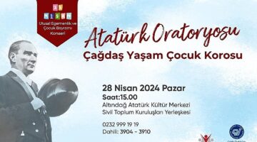 Bornova'da Atatürk Oratoryosu heyecanı
