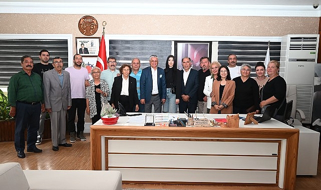 CHP Kemer İlçe Yönetiminden Başkan Topaloğlu'na ziyaret