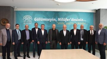 Kardeş kent Ardino'dan Başkan Özdemir'e &apos;Hayırlı olsun' ziyareti