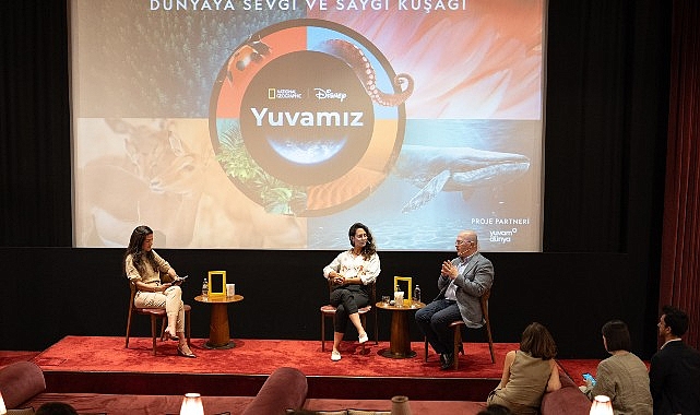 National Geographic ve Yuvam Dünya'nın “Dünyaya Sevgi ve Saygı Kuşağı" Projesinin Lansmanı Yapıldı