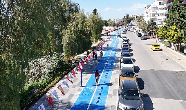 Proje ve çalışmalarıyla kente değer katan Aydın Büyükşehir Belediyesi, Kuşadası'nda bir çalışmayı daha tamamladı