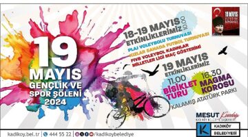 19 Mayıs, Kadıköy'de Coşkuyla Kutlanacak