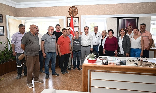 Alevi Kültür Derneği'nden Başkan Topaloğlu'na ziyaret