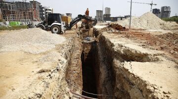 Antalya Büyükşehir Belediyesi'ndenAltıntaş'ta alt yapı seferberliği