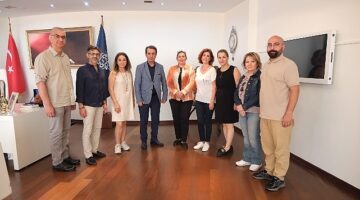 Atatürkçü Düşünce Derneği Aydın Büyükşehir Belediye Başkanı Özlem Çerçioğlu'na nezaket ziyaretinde bulundu