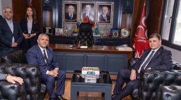 Başkan Tugay'dan MHP'ye ziyaret  “İzmir'i tüm siyasi partilerle yönetmek istiyoruz"