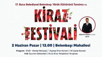 Buca'da Kiraz Festivali'ne geri sayım başladı