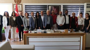 CHP İl yönetiminden Başkan Topaloğlu'na ziyaret