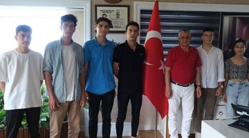 CHP Kemer Gençlik Kolları'ndan Başkan Topaloğlu'na ziyaret
