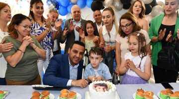 Çiğli Belediye Başkanı Onur Emrah Yıldız'dan SMA Hastası Doruk'a Doğum Günü Sürprizi