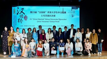 Çince Köprüsü Yarışması'nın Türkiye Finali yapıldı