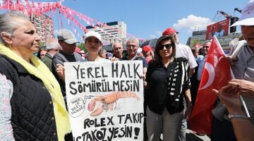 Efes Selçuk Belediye Başkanı Filiz Ceritoğlu Sengel CHP Örgütü İle Birlikte Ankara'da: Her Daim Emeklilerin Yanındayız