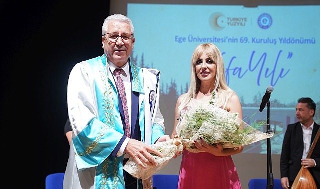 Ege Üniversitesi 69'uncu kuruluş yıl dönümünü kutladı