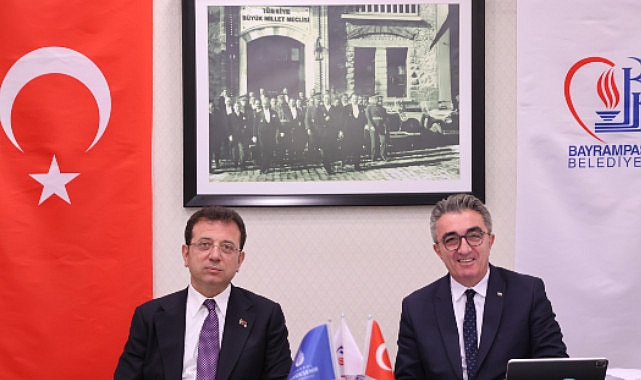 Ekrem İmamoğlu'ndan Bayrampaşa Belediye Başkanı Hasan Mutlu'ya ziyaret