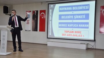 Haymana Belediyesi'nin Borcu 387 Milyon Türk Lirası