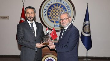 Irak Yükseköğretim ve Bilimsel Araştırmalar Bakanı AL Abbudi'den Rektör Ünüvar'a Ziyaret