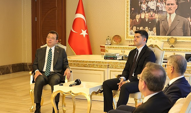 krem İmamoğlu, Ataşehir Belediye Başkanı Onursal Adıgüzel'e tebrik ziyaretinde bulundu