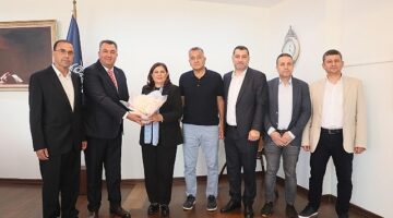 MÜSİAD'dan Aydın Büyükşehir Belediye Başkanı Özlem Çerçioğlu'na nezaket ziyaretinde bulundu