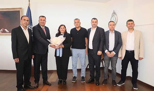 MÜSİAD'dan Aydın Büyükşehir Belediye Başkanı Özlem Çerçioğlu'na nezaket ziyaretinde bulundu