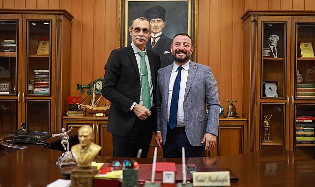 Ödemiş Belediye Başkanı Mustafa Turan, Ankara ziyaretleri kapsamında Etimesgut Belediye Başkanı Erdal Beşikçioğlu'nu ziyaret etti
