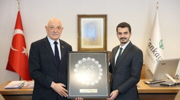 Paraguay'ın Ankara Büyükelçisi Ceferino Adrián Valdez Peralta, Çankaya Belediye Başkanı Hüseyin Can Güner'e nezaket ziyaretinde bulundu