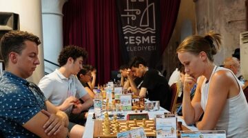 10. Çeşme Uluslararası Açık Satranç Turnuvası Başladı