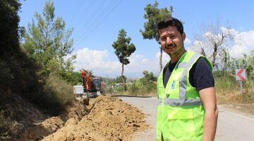ASAT Manavgat Karaöz'de su borularını yeniliyor