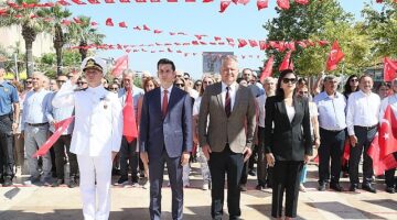'Atatürk'ün Urla'ya gelişinin yıldönümü coşkuyla kutlandı'
