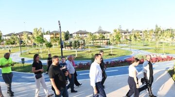 Başkan Özyiğit, Yenişehir Belediyesi Bisiklet Eğitim Parkı'nı gezdi