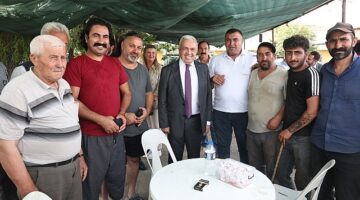 Başkan Şadi Özdemir Alaaddinbey Kurban Pazarı'nı gezdi