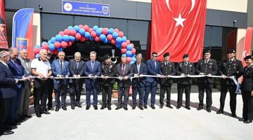Belediye Başkanımız Mazlum Nurlu, Salihli Organize Sanayi Bölgesi'nde Jandarma Asayiş Noktası açılışına katıldı