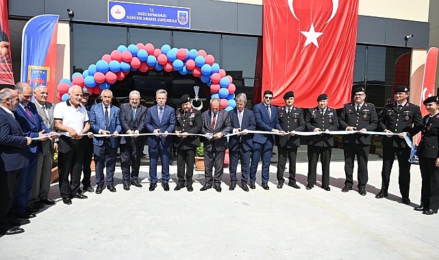 Belediye Başkanımız Mazlum Nurlu, Salihli Organize Sanayi Bölgesi'nde Jandarma Asayiş Noktası açılışına katıldı