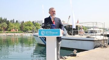 Büyükşehir'den balıkçılığa yapay resif desteği;  Başkan Büyükakın: Körfez yeniden hayat bulacak