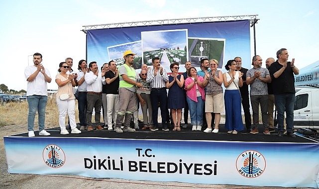 Dikili'de Düğün Salonu Temeli Atıldı