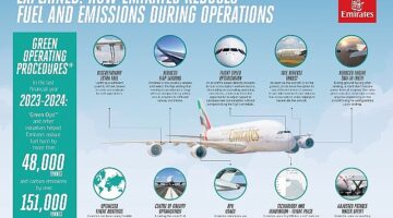 Emirates pilotları, uçuş esnasında yakıt tüketimini ve emisyonları nasıl azaltıyor?