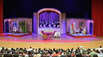 İstanbul Devlet Tiyatrosunun &apos;Sonbahara Son Güller' isimli oyunu Nevşehir'de sahnelendi.