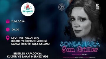 İstanbul Devlet Tiyatrosunun &apos;Sonbahara Son Güller' isimli oyunu Nevşehir'de sahnelenecek
