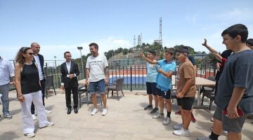 Karşıyaka'nın yeşil cenneti &apos;Yamanlar Gençlik Merkezi'