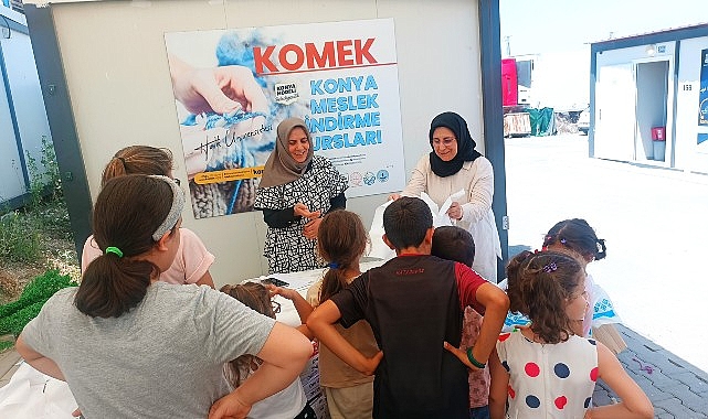 KOMEK Mensupları ve Mezunları Derneği Bayramda Hatay'da Çocukları Sevindirdi