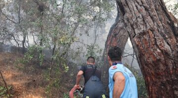 Lara'daki orman yangını kontrol altına alındı