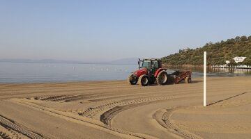 Menderes Plajları Sezona Hazırlanıyor